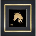 تابلو طلا هدیه خاص طرح اسب