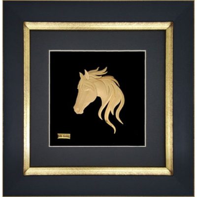 تابلو طلا هدیه خاص طرح اسب