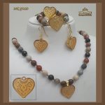 نیم ست قلب اسلیمی - تصویر 3